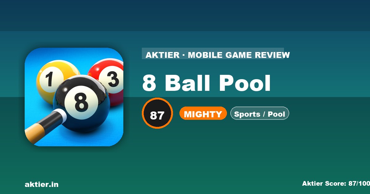 8 Ball Pool – Review, Features & Tips