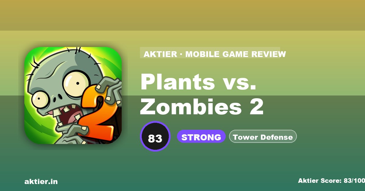 Plants vs. Zombies 2 – Review, Features & Tips