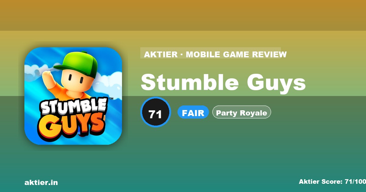 Stumble Guys – Review, Features & Tips